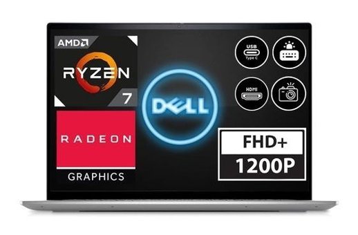 Dell Inspiron 5625 INS5625AMD104 Harici AMD Radeon RX Vega 8 AMD Ryzen 7 5825U 8 GB Ram 512 GB SSD 16 inç Full HD Windows 11 Home Laptop