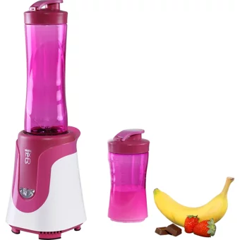 Vestel Mix & Go 700 ml Plastik Hazneli 4 Bıçaklı Tekli Mini Smoothie Blender Pembe