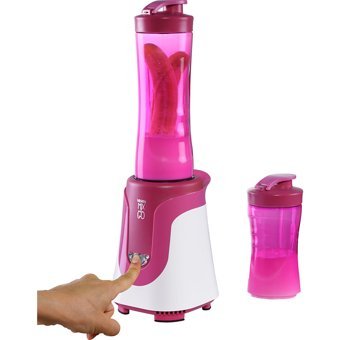 Vestel Mix & Go 700 ml Plastik Hazneli 4 Bıçaklı Tekli Mini Smoothie Blender Pembe