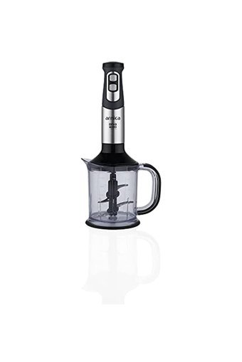 Arnica Diva Trend GH2159 1200 ml Plastik Hazneli Turbolu Çift Bıçaklı 3'lü Blender Seti Gümüş