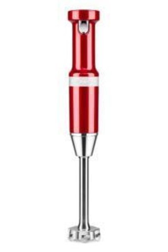 Kitchenaid 1000 ml Plastik Hazneli Turbolu 3'lü Mini El Blender Kırmızı