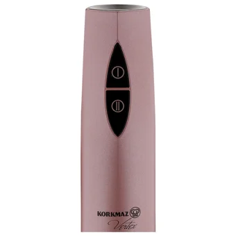 Korkmaz Vertex multi 1750 ml Turbolu Çift Bıçaklı 4'lü Blender Seti Rose Gold