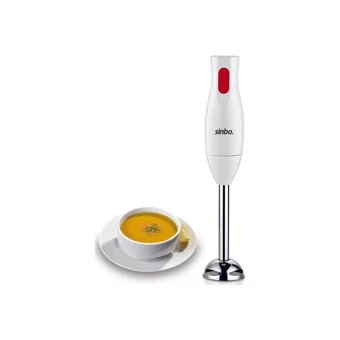 Sinbo 750 ml Plastik Hazneli 3 Bıçaklı Tekli Blender Beyaz