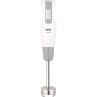 Fakir Silvino 1000 ml Plastik Hazneli Turbolu 4 Bıçaklı El Blender Gri