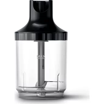 Philips Viva Collection ProMix 1000 ml Plastik Hazneli Turbolu Çift Bıçaklı 3'lü Mini El Blender Siyah