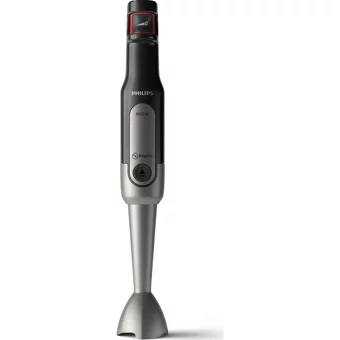 Philips Viva Collection ProMix 1000 ml Plastik Hazneli Turbolu Çift Bıçaklı 3'lü Mini El Blender Siyah