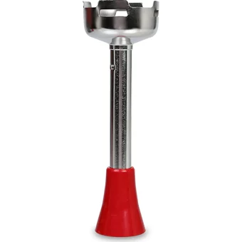 Fakir Lucina 1500 ml Plastik Hazneli Turbolu Çift Bıçaklı 4'lü Blender Seti Kırmızı