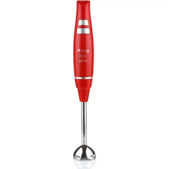 King Hilde 1500 ml Plastik Hazneli Turbolu 4 Bıçaklı 5'li Blender Seti Rose