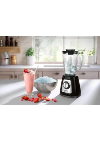 Tefal Blendforce II 1750 ml Plastik Hazneli Buz Kırıcılı Çift Bıçaklı Tekli Sürahili Blender Siyah
