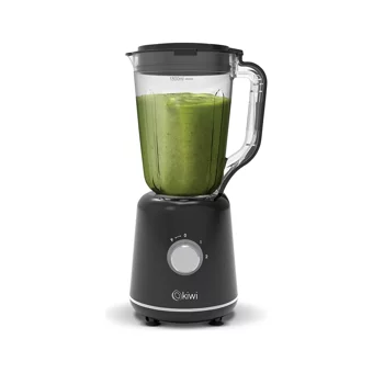 Kiwi KSB 1800 ml Plastik Hazneli Buz Kırıcılı Turbolu 4 Bıçaklı Tekli Sürahili Blender Beyaz