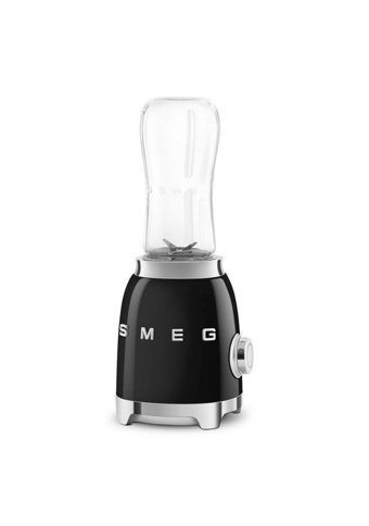Smeg Çift Bıçaklı Kişisel İkili Smoothie Blender Siyah