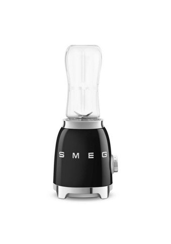 Smeg Çift Bıçaklı Kişisel İkili Smoothie Blender Siyah
