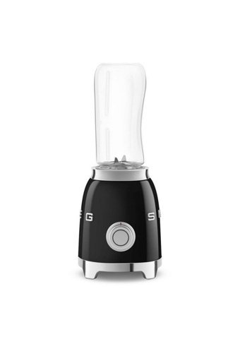 Smeg Çift Bıçaklı Kişisel İkili Smoothie Blender Siyah
