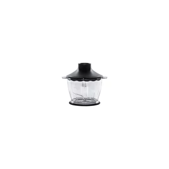 Arnica Panna GH21561 1300 ml Plastik Hazneli Turbolu Çift Bıçaklı 3'lü Blender Seti Siyah