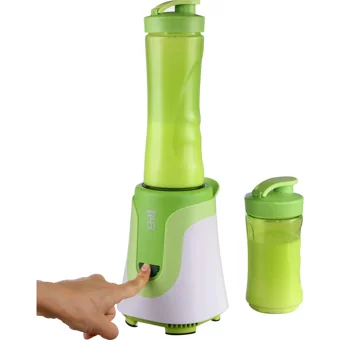 Vestel Mix & Go 600 ml Plastik Hazneli Buz Kırıcılı 4 Bıçaklı Tekli Mini Smoothie Blender Yeşil