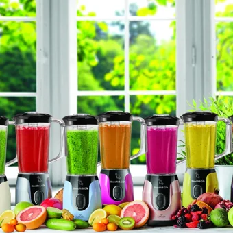 Karaca Blendfit Go 1000 ml Buz Kırıcılı Turbolu 4 Bıçaklı Tekli Smoothie Blender Pembe