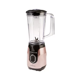 Karaca Blendfit Go 1000 ml Buz Kırıcılı Turbolu 4 Bıçaklı Tekli Smoothie Blender Pembe