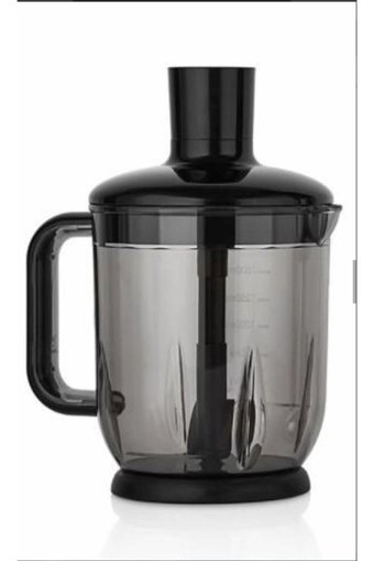 Korkmaz Mia Mega 1500 ml Cam Hazneli 4 Bıçaklı İkili Mini Blender Bej