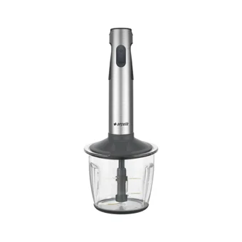 Arçelik Skylight HBS 9285 CI 1000 ml Plastik Hazneli Turbolu Çift Bıçaklı 3'lü Blender Seti Gümüş