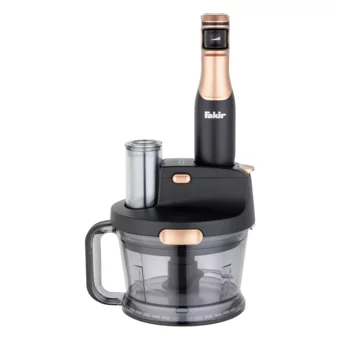 Fakir Speed Quadro 1500 ml 4 Bıçaklı 3'lü Blender Seti Bakır-Siyah