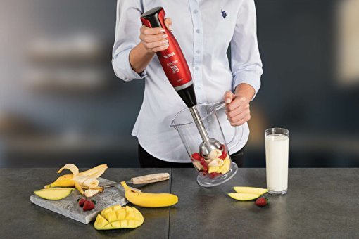 Tefal Activflow Pro 1500 ml Plastik Hazneli Çift Bıçaklı 3'lü Blender Seti Kırmızı