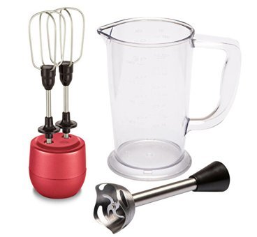 Tefal Activflow Pro 1500 ml Plastik Hazneli Çift Bıçaklı 3'lü Blender Seti Kırmızı