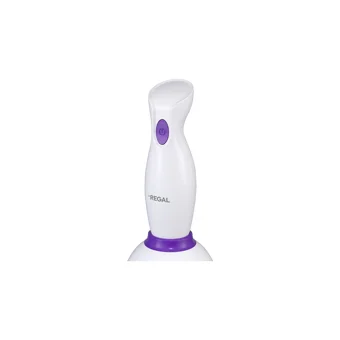 Regal Rebs 500 ml Plastik Hazneli Turbolu Çift Bıçaklı 4'lü Mini El Blender Beyaz