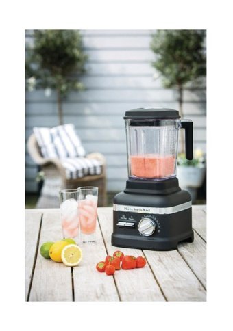 Kitchenaid Artisan 2600 ml Turbolu 4 Bıçaklı Tekli Sürahili Blender Siyah
