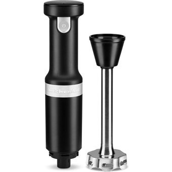 Kitchenaid 500 ml Plastik Hazneli İkili Mini El Blender Siyah