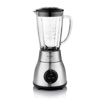 Schafer Vita Mega 1800 ml Buz Kırıcılı Çift Bıçaklı Tekli Sürahili Blender Gri