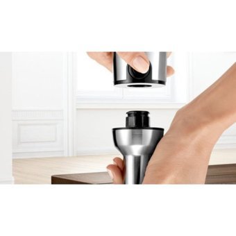 Bosch ErgoMixx Style MS64M6170 600 ml Plastik Hazneli Buz Kırıcılı Turbolu Çift Bıçaklı 3'lü Blender Seti Siyah