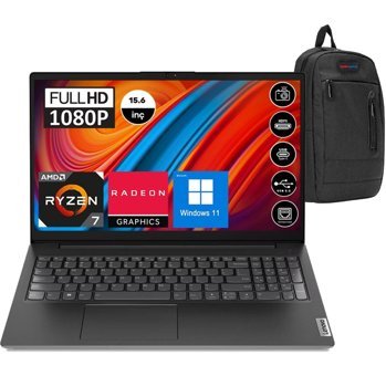 Lenovo V15-ABA Gen 3 82TV004LTXH06 Harici AMD Radeon RX Vega 8 AMD Ryzen 7 5825U 16 GB Ram 512 GB SSD 15.6 inç Full HD Windows 11 Home Laptop + Zetta Çanta
