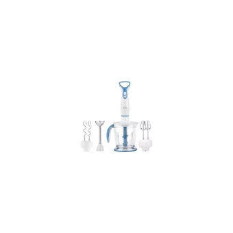 King Multi 1700 ml Plastik Hazneli Turbolu 4 Bıçaklı Blender Seti Mavi