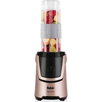 Fakir Dynamic 2'in 1 570 ml Plastik Hazneli Buz Kırıcılı Çift Bıçaklı Kişisel İkili Mini El Blender Rose