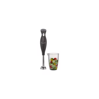 Vestel Tarçın 900 ml Plastik Hazneli 4 Bıçaklı Tekli El Blender Siyah