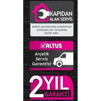 Altus AL738 500 ml Plastik Hazneli Turbolu Çift Bıçaklı 3'lü Blender Seti Beyaz