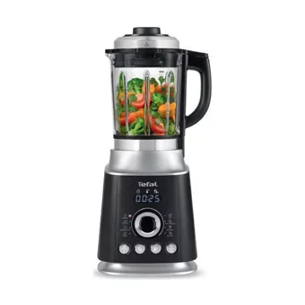 Tefal BL962B38 UltraBlend Cook 2000 ml Cam Hazneli Buz Kırıcılı Turbolu 4 Bıçaklı Tekli Sürahili Blender Siyah