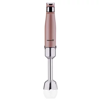 Korkmaz Performix 1000 ml Plastik Hazneli 4 Bıçaklı Tekli Mini Çubuk Blender Pembe