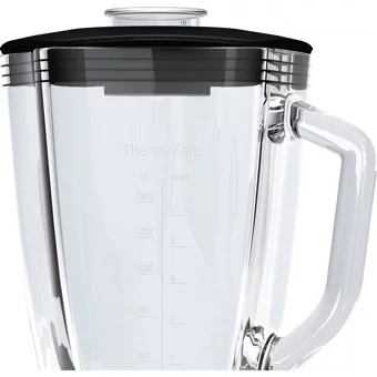 Bosch MMB65G5M 1500 ml Plastik Hazneli Buz Kırıcılı Çift Bıçaklı Tekli Sürahili Blender Inox