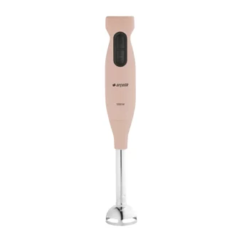 Arçelik Pastoral RHB 3910 1500 ml Plastik Hazneli Turbolu Çift Bıçaklı 3'lü Blender Seti Pembe