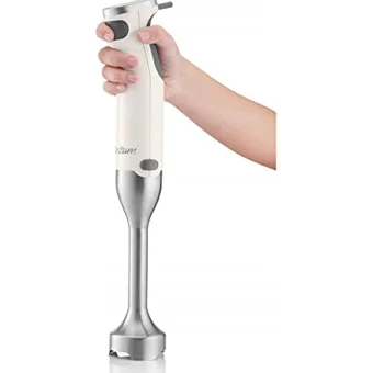 Arzum Technoart AR1052 900 ml Plastik Hazneli Buz Kırıcılı Turbolu Çift Bıçaklı Tekli El Blender Krem