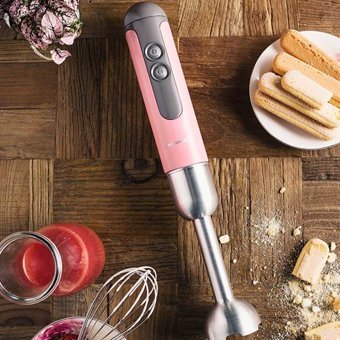 Korkmaz Mia Duo 1000 ml 4 Bıçaklı İkili Mini Blender Pembe