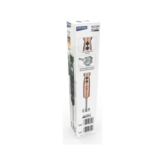 Goldmaster Multimix Turbolu 4 Bıçaklı Tekli El Blender Gold