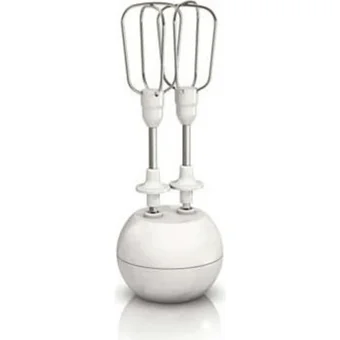 Philips 800 ml Plastik Hazneli Çift Bıçaklı Tekli Mini Çubuk Blender Beyaz