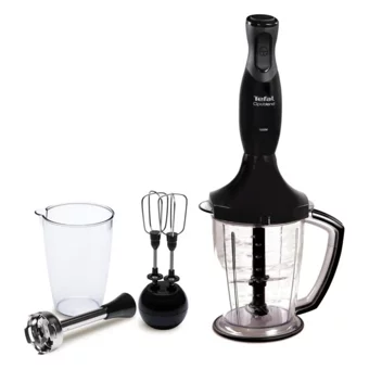 Tefal Optiblend 1500 1500 ml Plastik Hazneli Çift Bıçaklı 3'lü Blender Seti Siyah