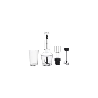 Vestel Vanilya 2500 B 1500 ml Plastik Hazneli Turbolu 4 Bıçaklı 3'lü Blender Seti Beyaz