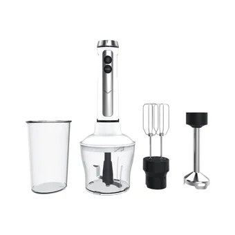 Vestel Vanilya 2500 B 1500 ml Plastik Hazneli Turbolu 4 Bıçaklı 3'lü Blender Seti Beyaz