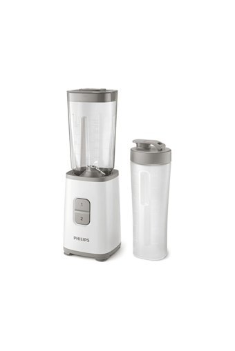 Philips 1000 ml Plastik Hazneli Tekli Mini Blender Beyaz