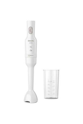 Philips 500 ml Plastik Hazneli Turbolu Çift Bıçaklı 4'lü Mini El Blender Beyaz