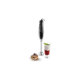 Profilo 1200 ml Plastik Hazneli Turbolu Çift Bıçaklı 4'lü Mini Blender Seti Siyah